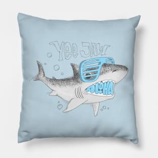 Yee Jam Aloha Shark Pillow