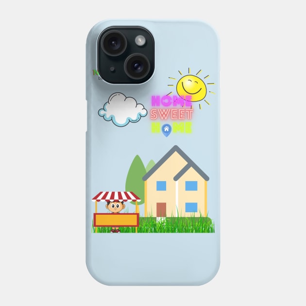 Home Sweet Home Designed by I Phone Case by PorchProductions