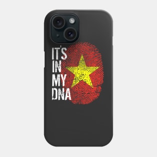 Vietnam Flag Fingerprint My Story DNA Vietnamese Phone Case