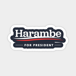 Harambe For President Magnet