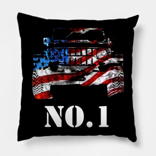 4x4 jeep shirt Pillow