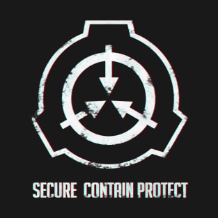 SCP: Secure, Contain, protect (3D symbol) T-Shirt