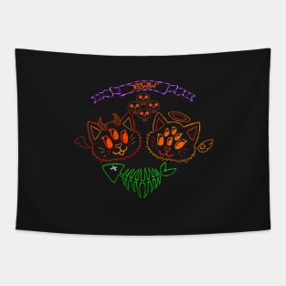 Spooky Kitties *Halloweenie* Tapestry