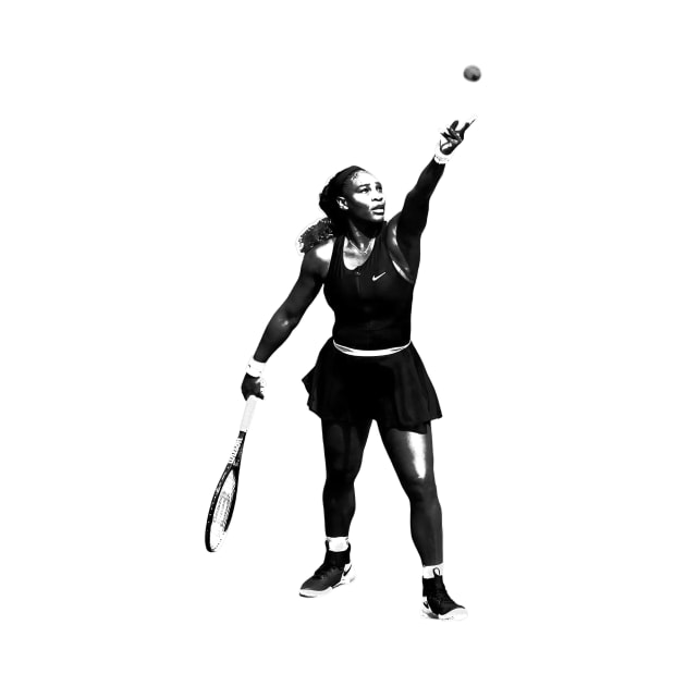 Serena Williams - Aesthetic Vintage by Deorans