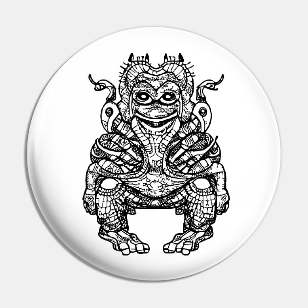 Monster 2.0 Pin by Art by Adrianna