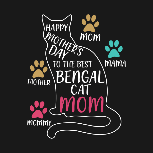 Happy mother's day to the best bengal cat mom by urlowfur