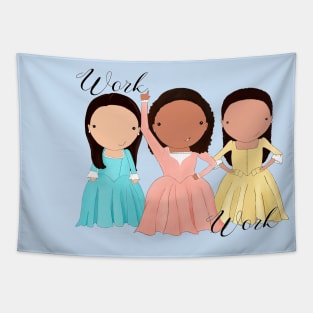 Schuyler Sisters Work! Tapestry