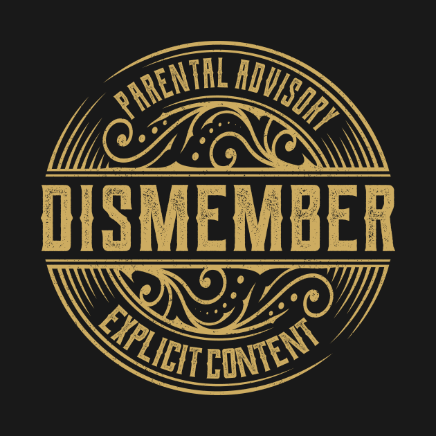 Dismember Vintage Ornament by irbey