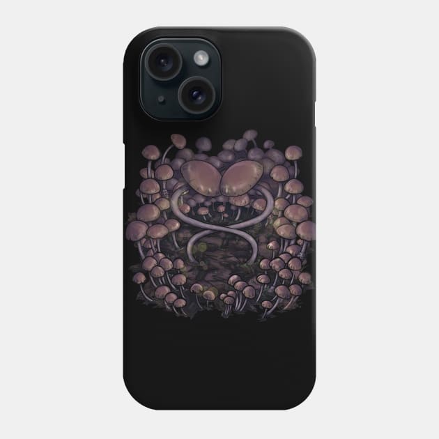 Psilocybe Allenii Phone Case by Thedustyphoenix