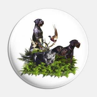 German Wirehaired Pointer Pin