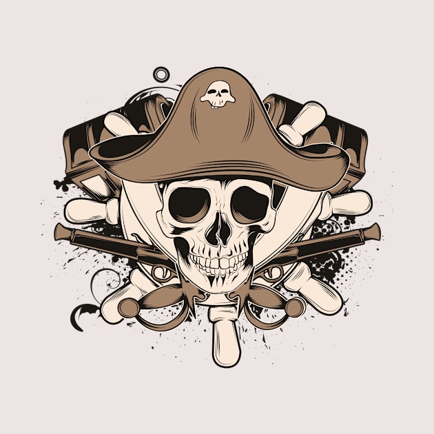 skull pirate by Silemhaf