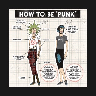 How to be punk T-Shirt