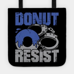 Donut Resist Police Officer Gift Tote