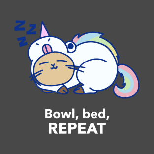 Bowl, bed, repeat T-Shirt