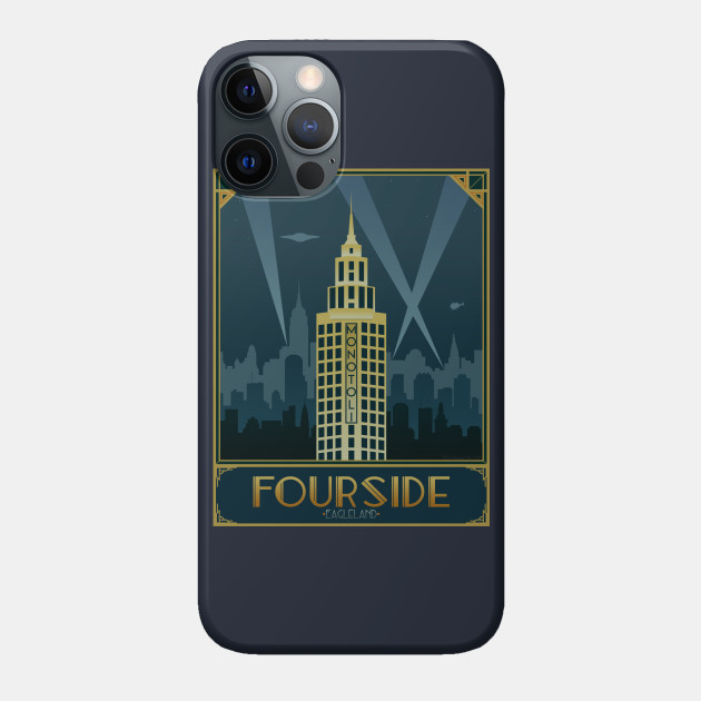 Art Deco Fourside - Earthbound - Phone Case