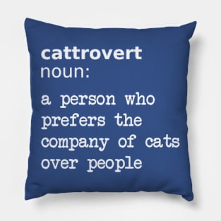 Cattrovert Pillow