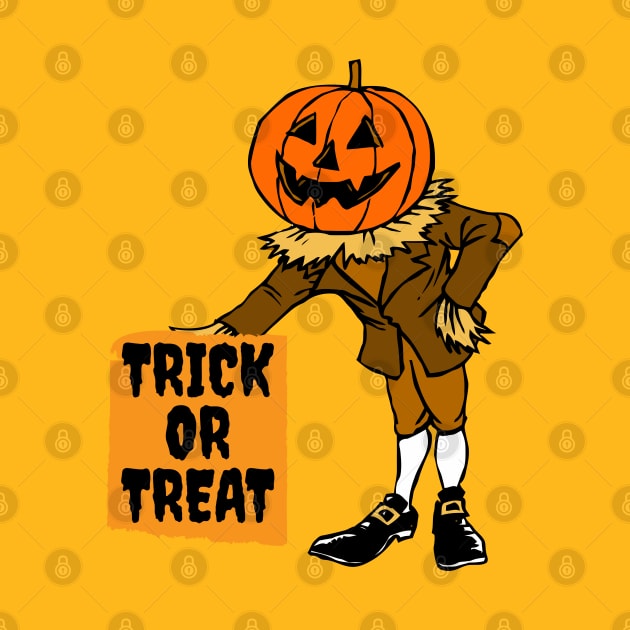 Trick or Treat Scarecrow by Courtney's Creations