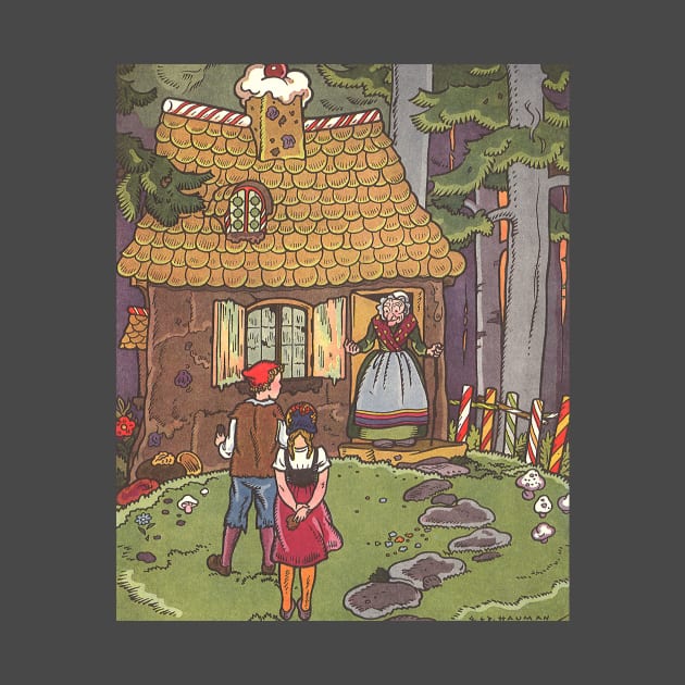 Vintage Fairy Tales, Hansel and Gretel by MasterpieceCafe