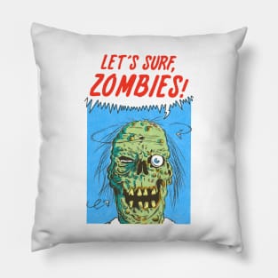 Surf Zombies Pillow