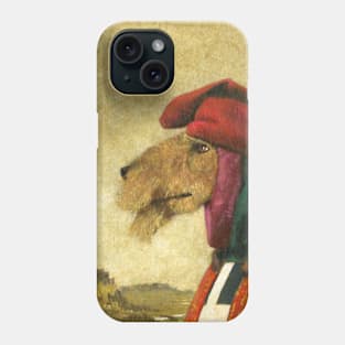 Medieval Airedale Terrier Phone Case