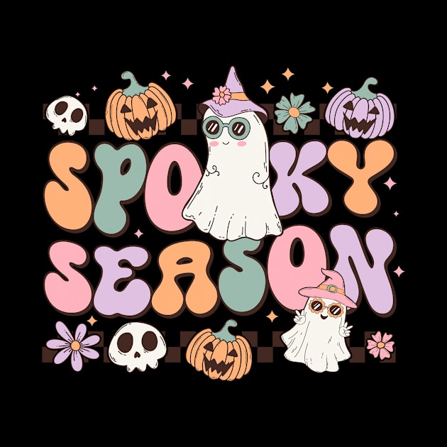 Retro Halloween Spooky Season by nickymax915