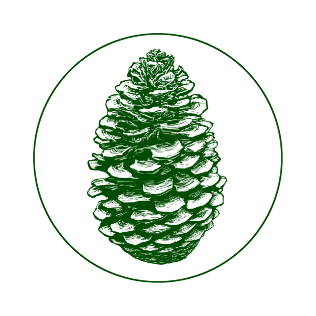 Pinecone - Green by adamkenney