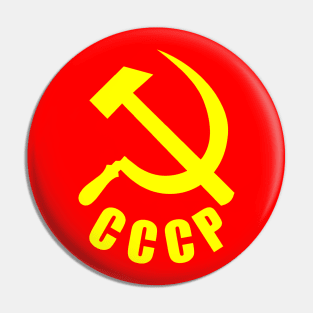 CCCP Hammer and sickle Pin