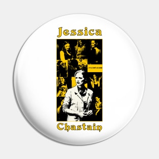 jessica chastain collage grunge Pin