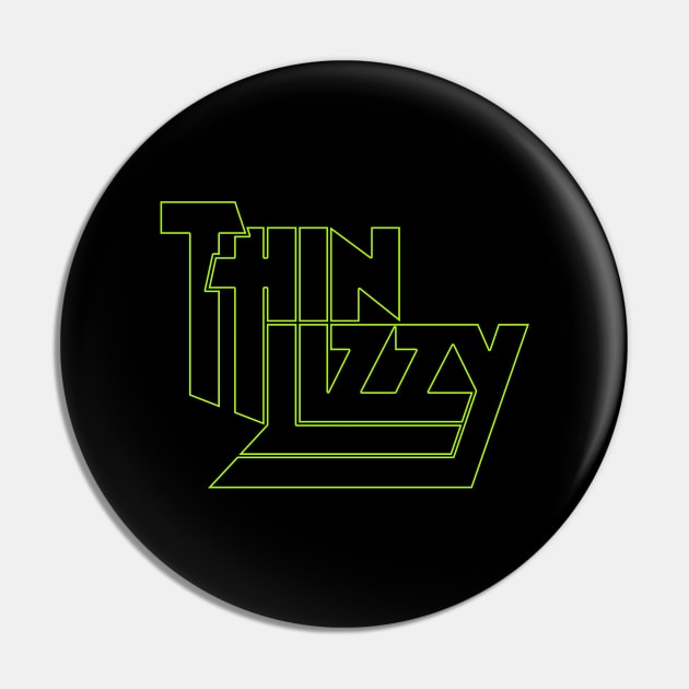 Thin Lizzy Lime Fanart Pin by eon.kaus