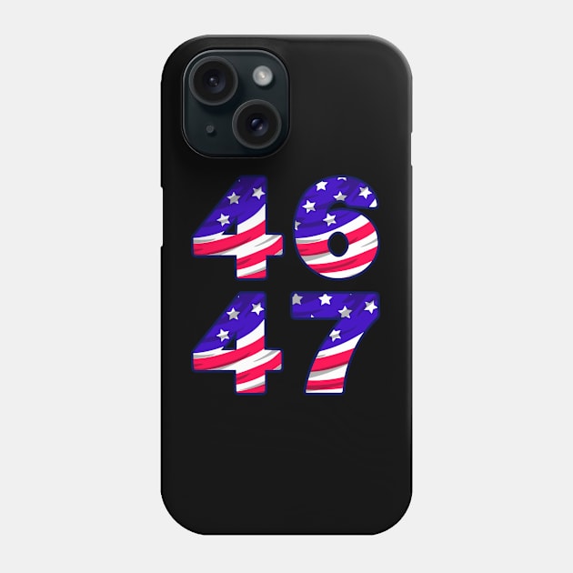 46 47 BIDEN FOR PRESIDENT Phone Case by Lolane