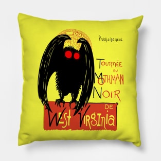 Funny Mothman Shirt Mothman Crytozoology Legend Design Pillow