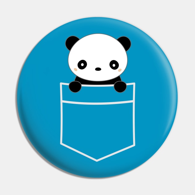 Cute pocket panda t-shirt Pin by happinessinatee