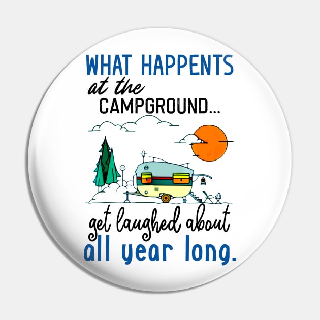 Camping Campground Pin by Pelman