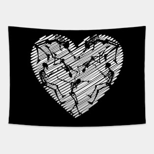 Love Bones Tapestry