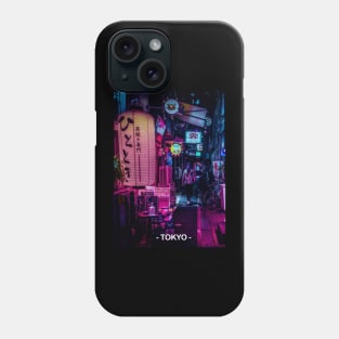 Tokyo Street Neon Synthwave Phone Case