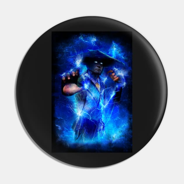 Mortal Kombat Raiden Pin by TheLaundryLady