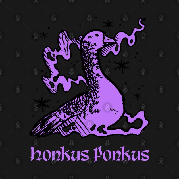 Honkus Ponkus Halloween Goose by Space Cadet Tees