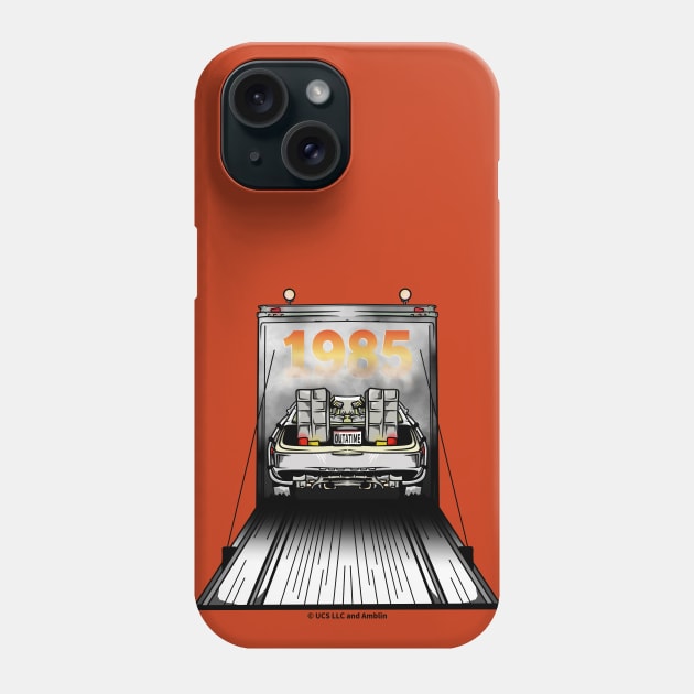 Back to the future DeLorean Phone Case by LICENSEDLEGIT