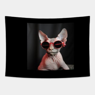 Cool Cat Sphynx, Mug gift, Apparel, t-shirt, Coffee mug Tapestry