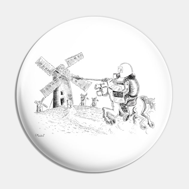 Don Quixote fighting windmills Pin by micalef