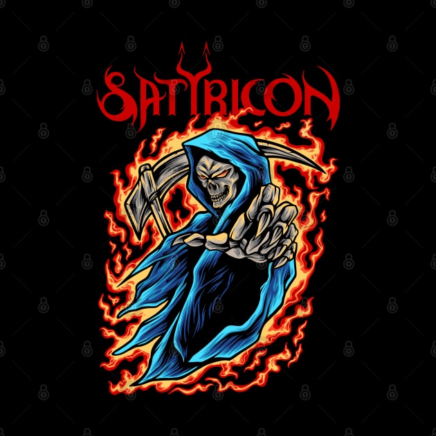 Satyricon black metal by wiswisna