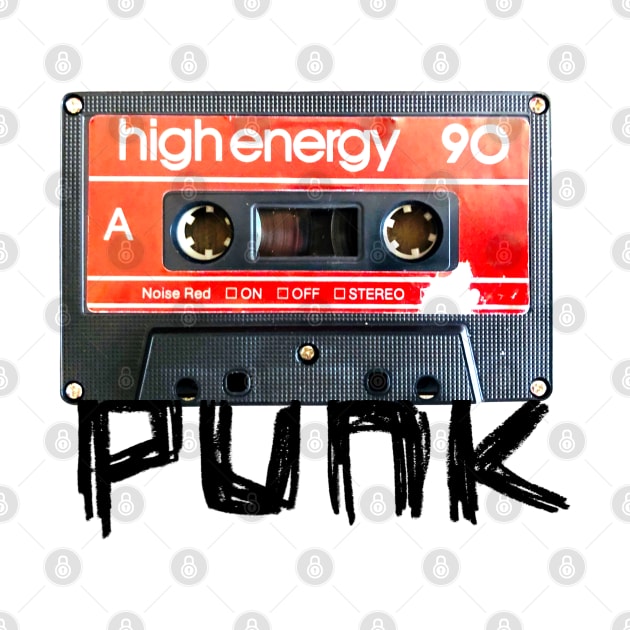 Punk Cassette Tape for Punk by badlydrawnbabe