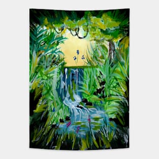 Jungle Springwater Tapestry