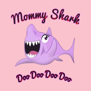 Mommy shark halloween day T-Shirt