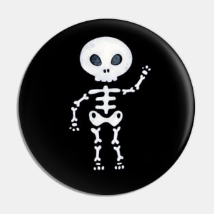 Halloween Skeleton Pin