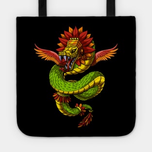 Quetzalcoatl Aztec God Tote