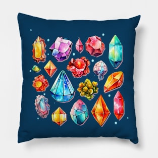 Gemstones Pillow