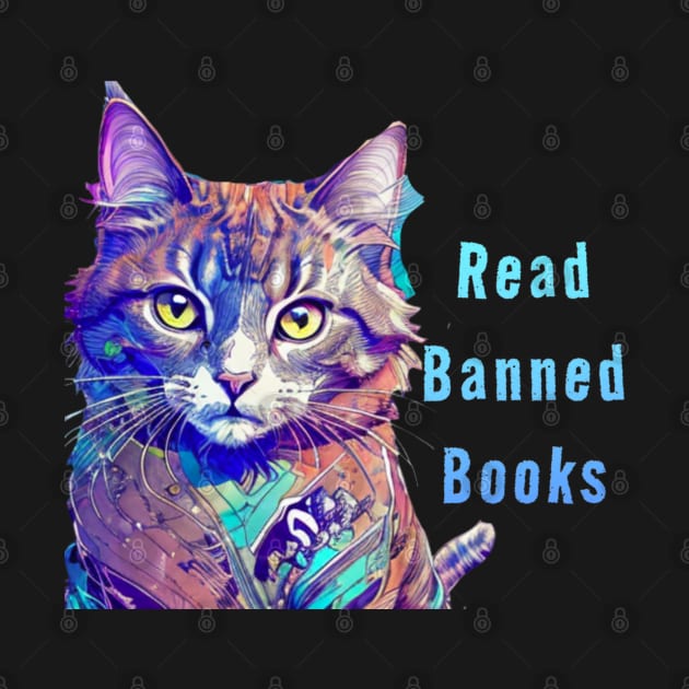 Gandalf Says...Read Banned Books Teal by Gold Dust Publishing