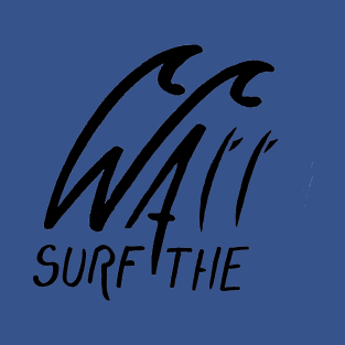 Surf The Wall - Wave Logo & Boards T-Shirt