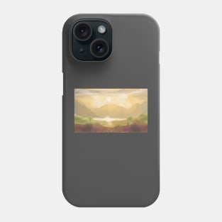 My morning meditation Phone Case